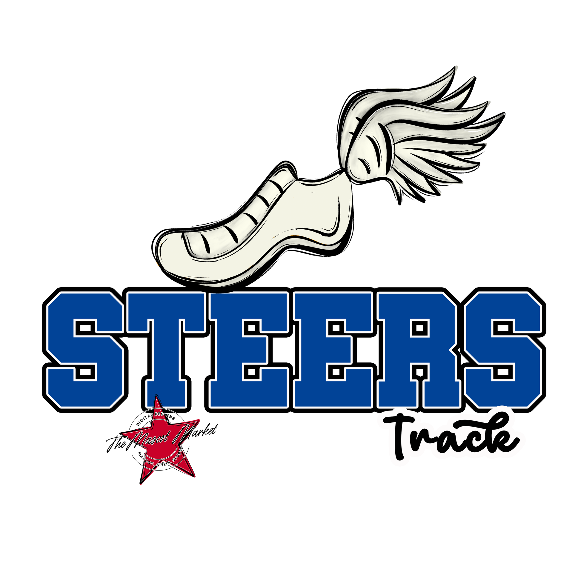 Steers Varsity Track-Off Blue