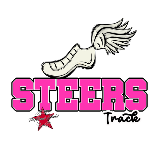 Steers Varsity Track-Pink