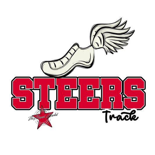 Steers Varsity Track-Red