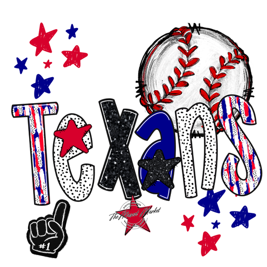 Texans Baseball Scrape-Blue-Red