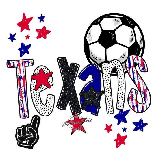 Texans Soccer Scrape-Blue-Red
