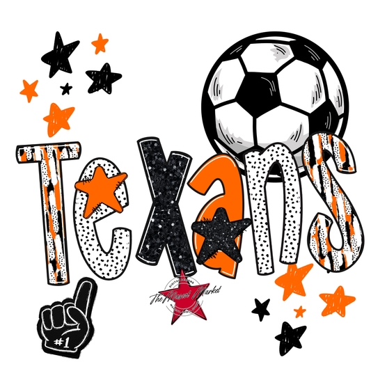 Texans Soccer Scrape-Orange