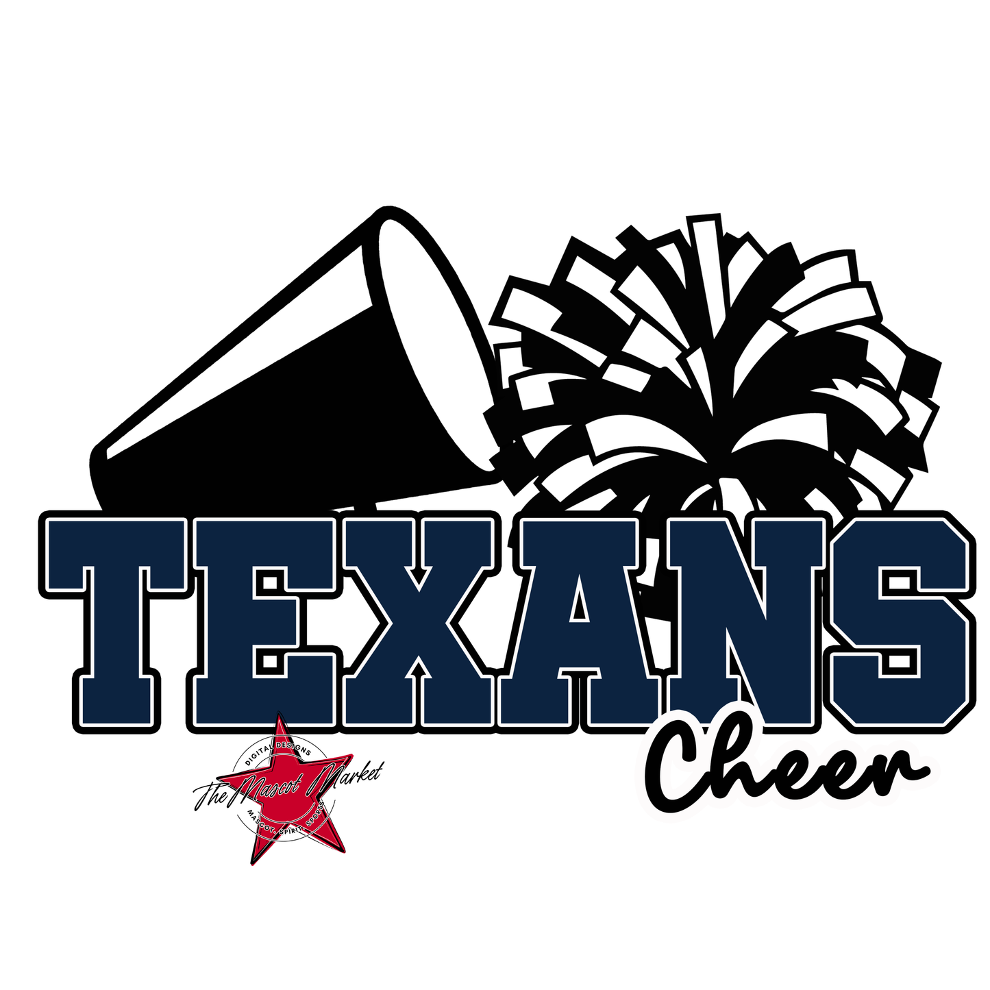 Texans Varsity Cheer-Navy
