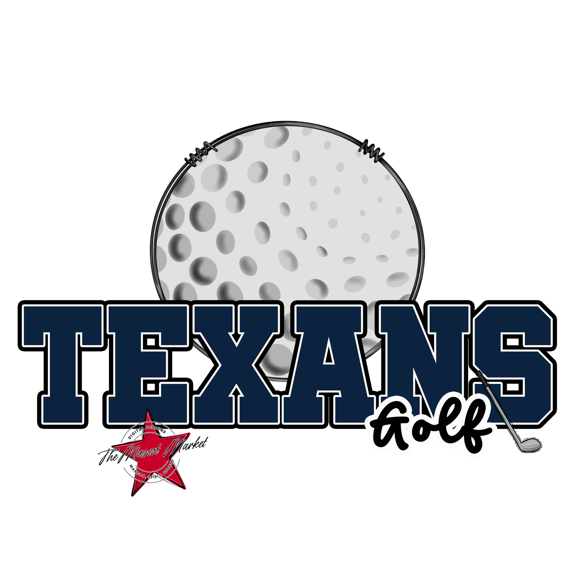Texans Varsity Golf-Navy