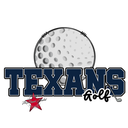 Texans Varsity Golf-Navy