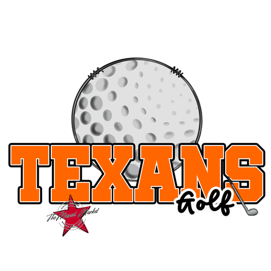 Texans Varsity Golf-Orange