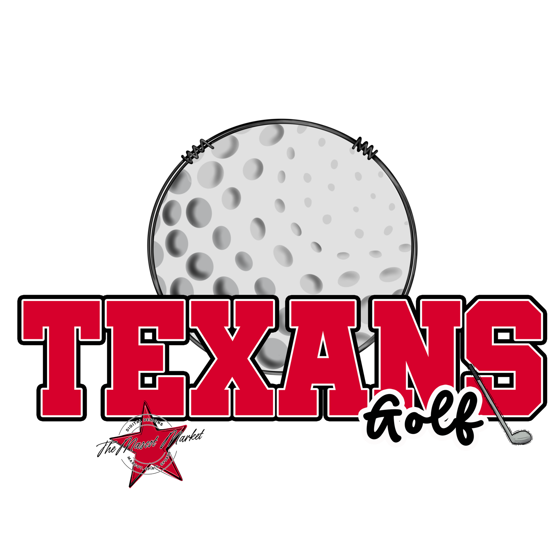 Texans Varsity Golf-Red