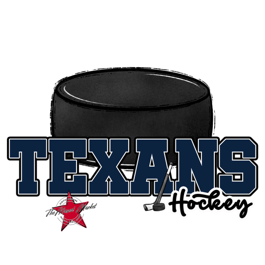 Texans Varsity Hockey-Navy