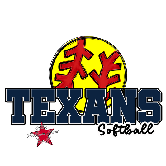 Texans Varsity Softball-Navy