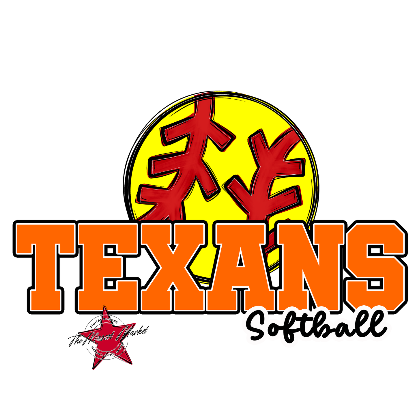 Texans Varsity Softball-Orange