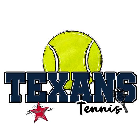 Texans Varsity Tennis-Navy
