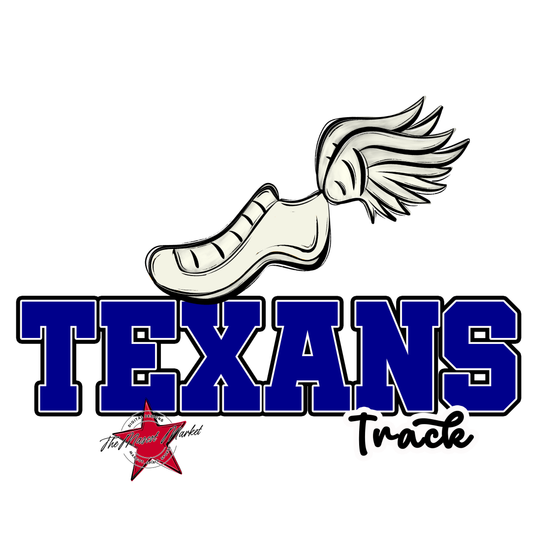 Texans Varsity Track-Blue
