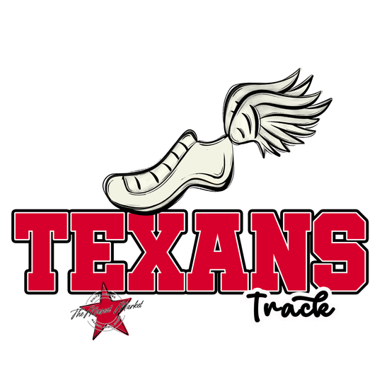 Texans Varsity Track-Red