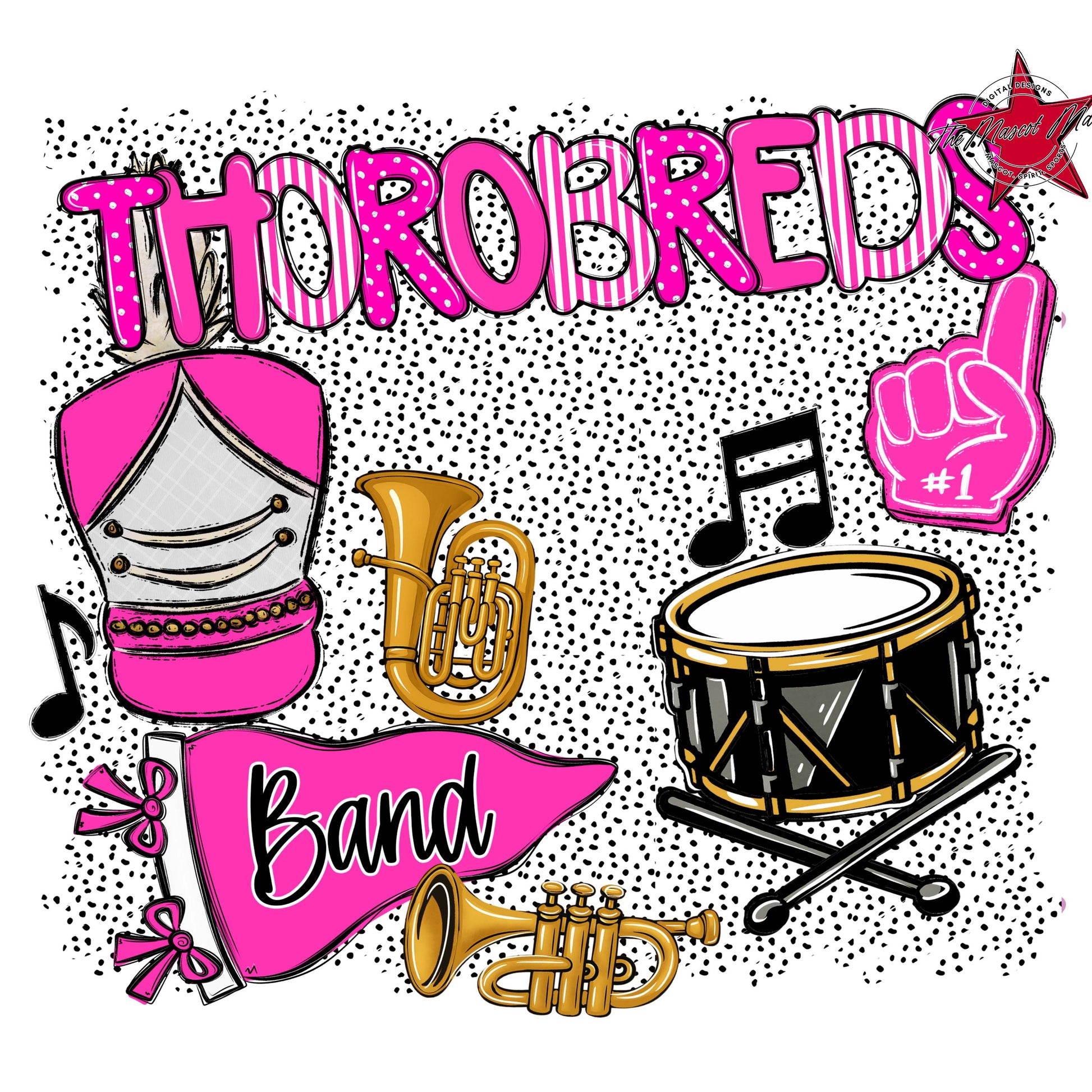 Thorobreds Band Spirit-Pink