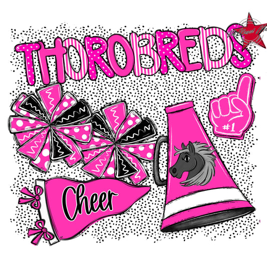 Thorobreds Cheer Spirit-Pink