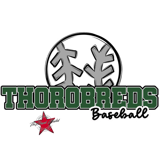 Thorobreds Varsity Baseball-Green