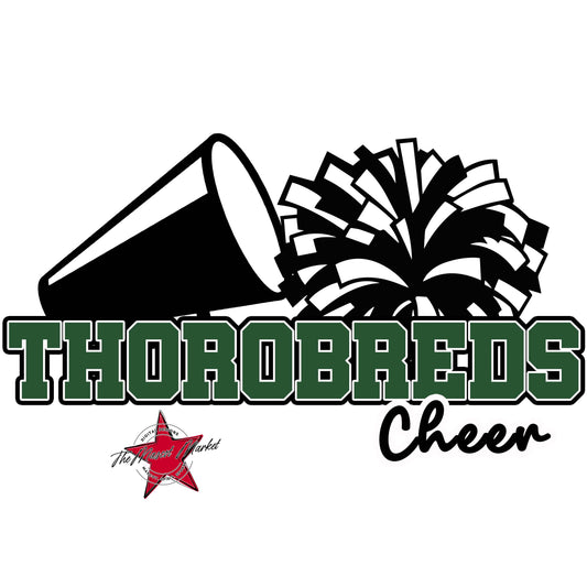 Thorobreds Varsity Cheer-Green