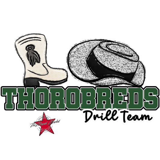 Thorobreds Varsity Drillteam-Green