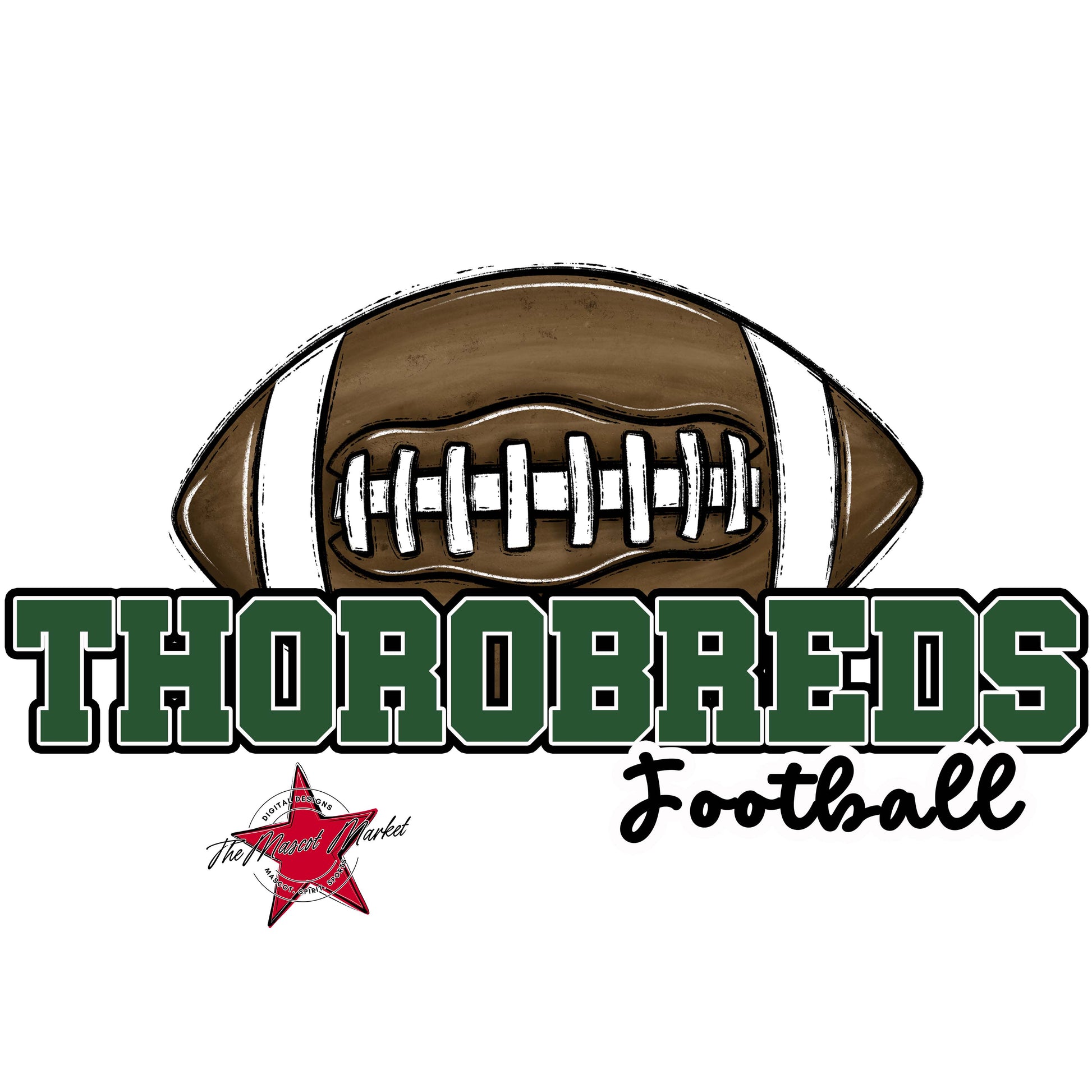 Thorobreds Varsity Football-Green
