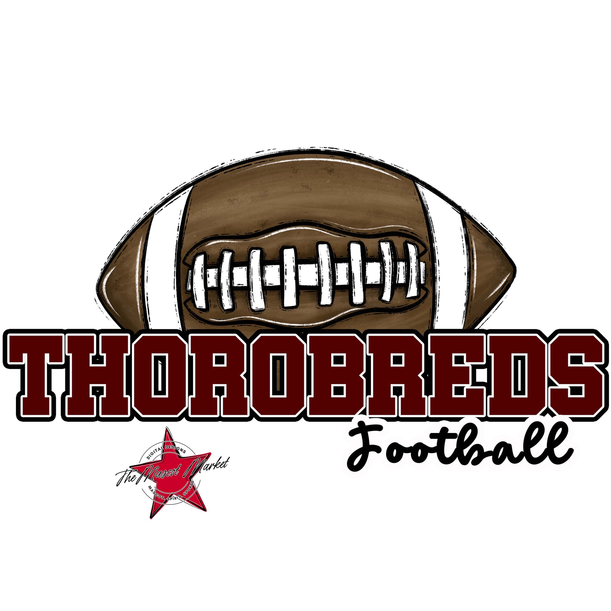 Thorobreds Varsity Football-Maroon