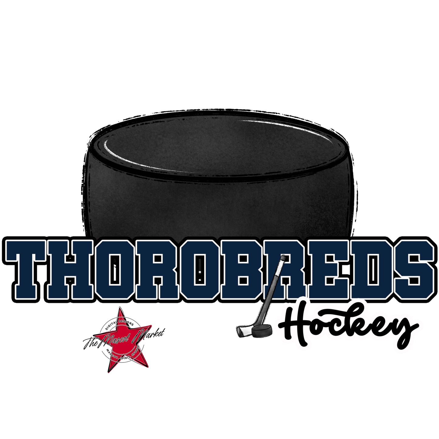 Thorobreds Varsity Hockey-Navy