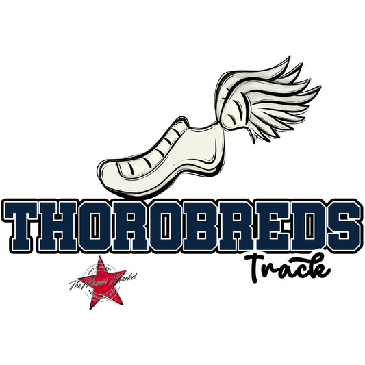 Thorobreds Varsity Track-Navy