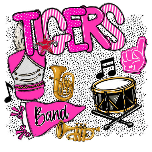 Tigers Band Spirit-Pink