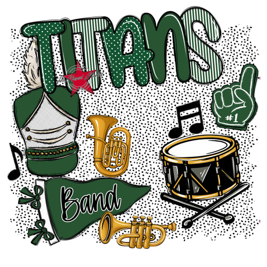 Titans Band Spirit-Green