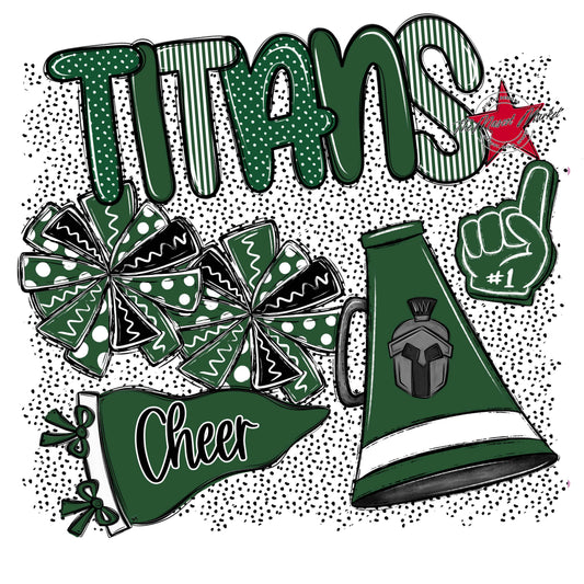 Titans Cheer Spirit-Green