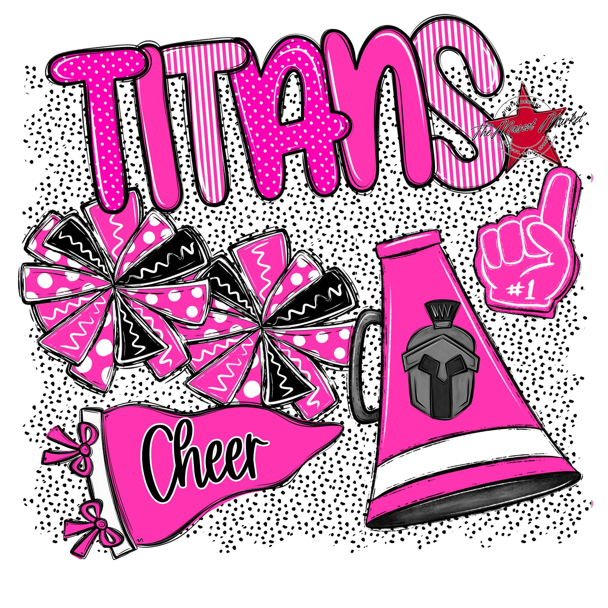 Titans Cheer Spirit-Pink