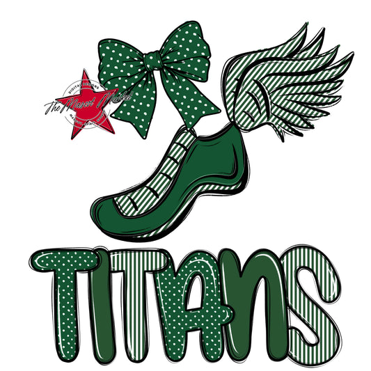 Titans Track Spirit Design-Green