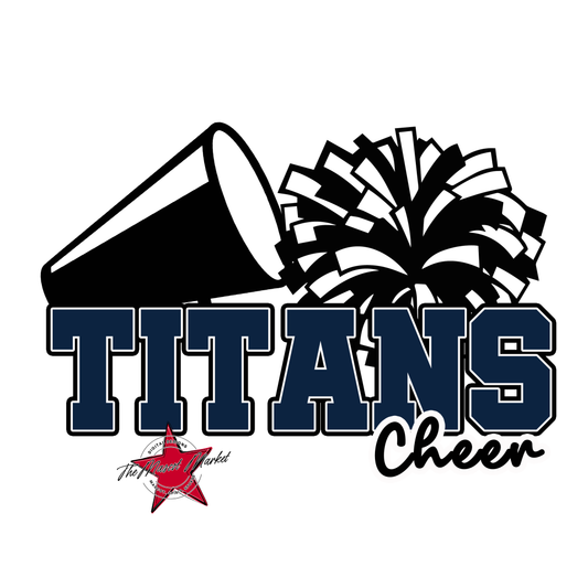 Titans Varsity Cheer-Navy