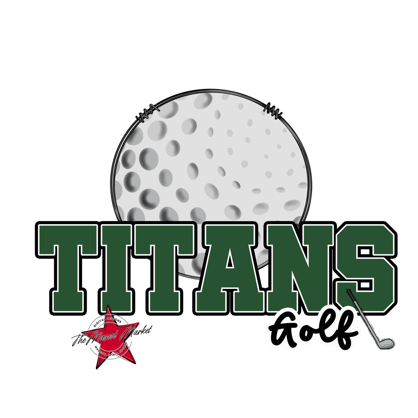 Titans Varsity Golf-Green