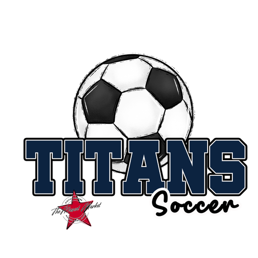 Titans Varsity Soccer-Navy