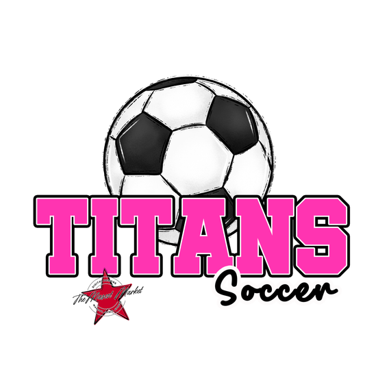 Titans Varsity Soccer-Pink