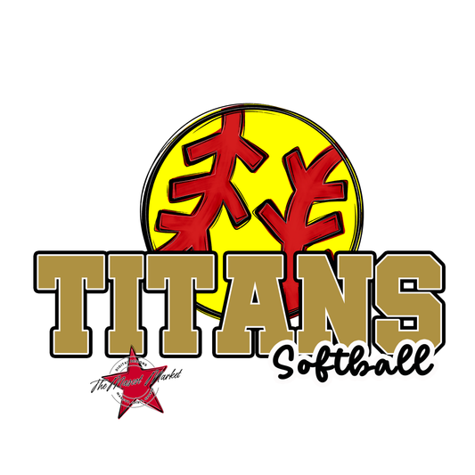 Titans Varsity Softball-Gold