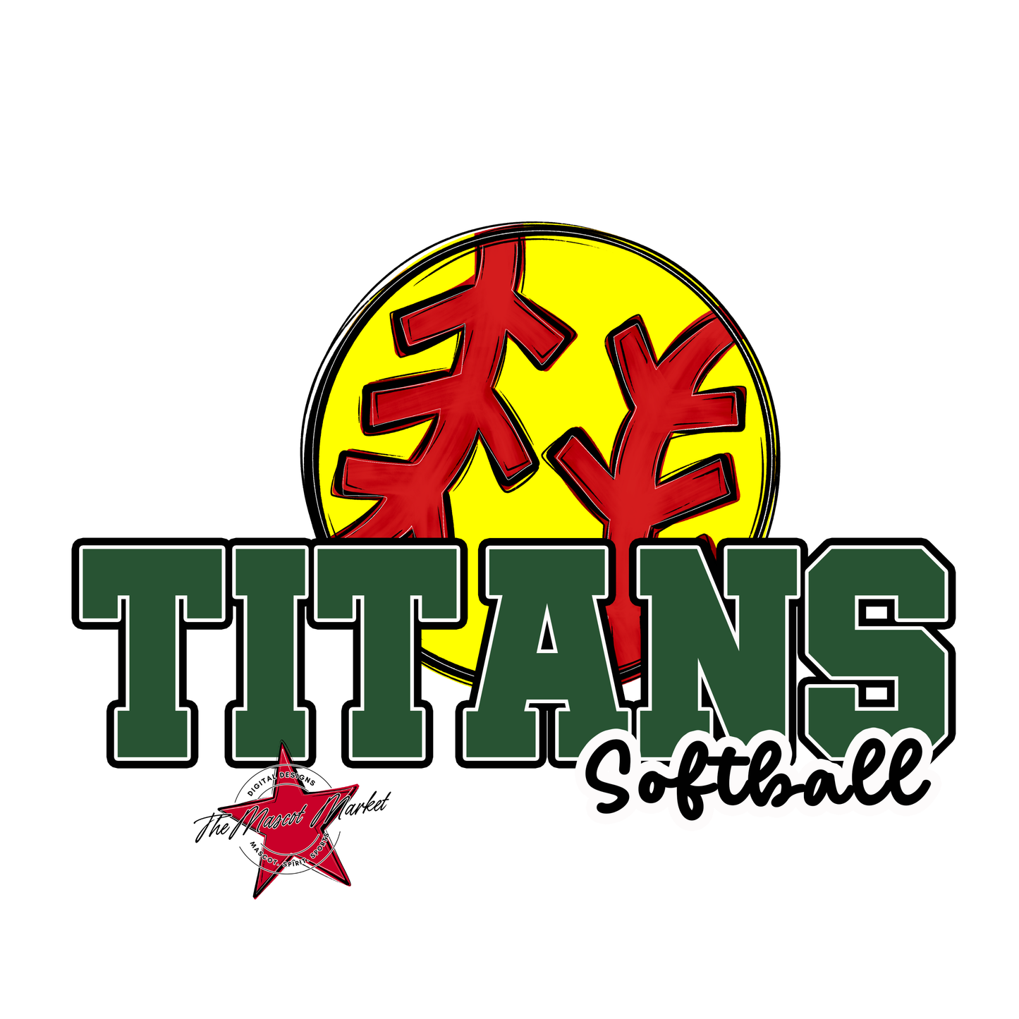 Titans Varsity Softball-Green