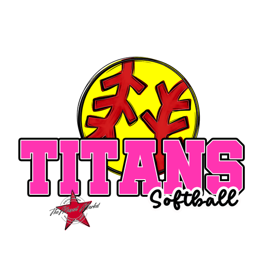 Titans Varsity Softball-Pink