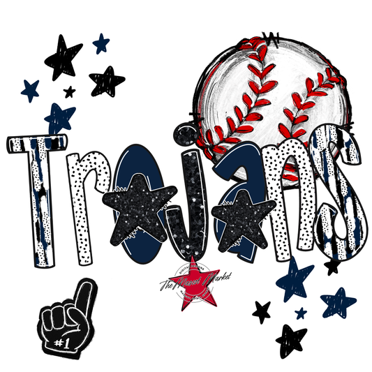 Trojans Baseball Scrape-Navy