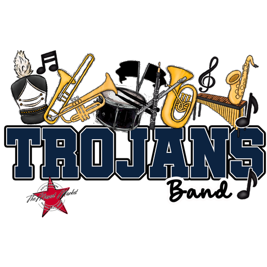 Trojans Varsity Band-Navy