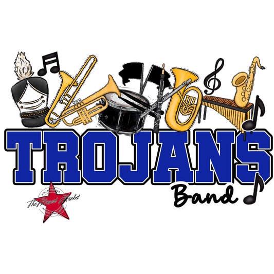 Trojans Varsity Band-Royal Blue
