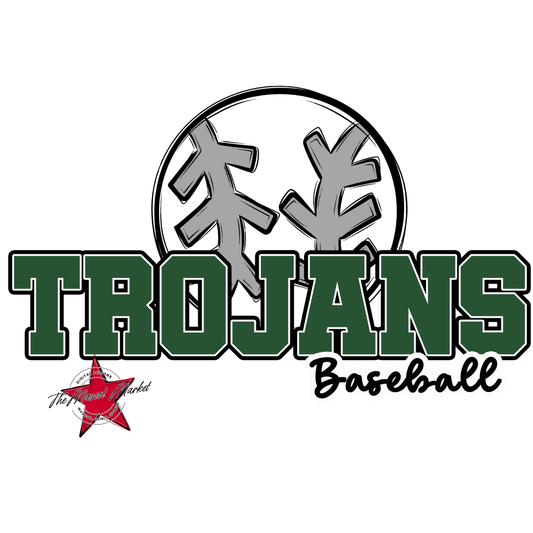 Trojans Varsity Baseball-Green