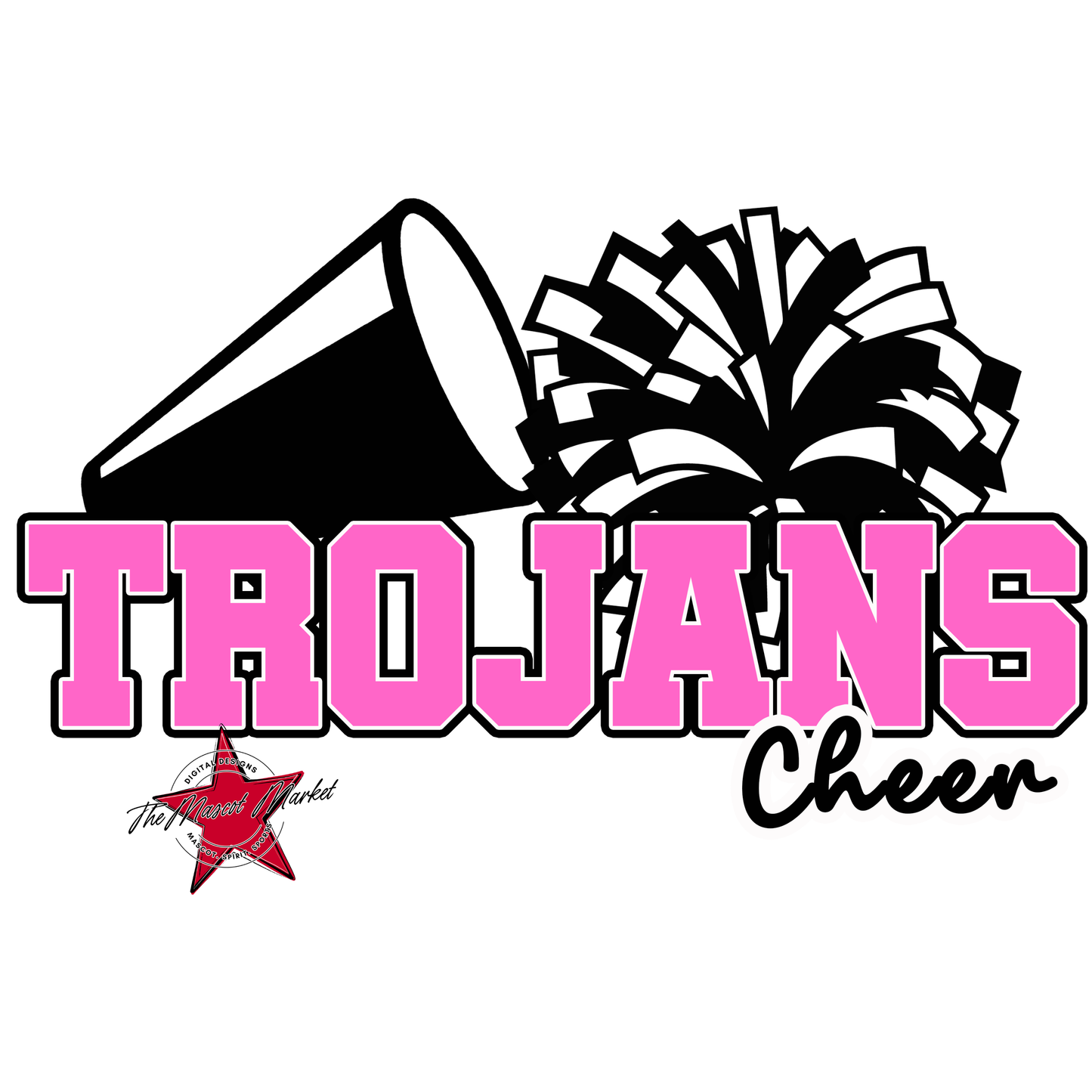 Trojans Varsity Cheer-Baby Pink