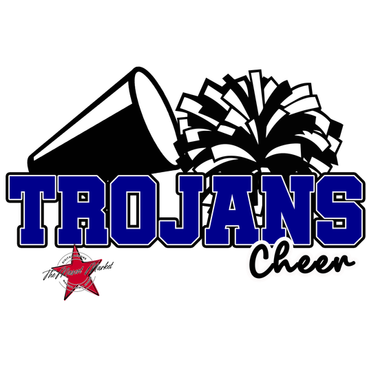 Trojans Varsity Cheer-Blue