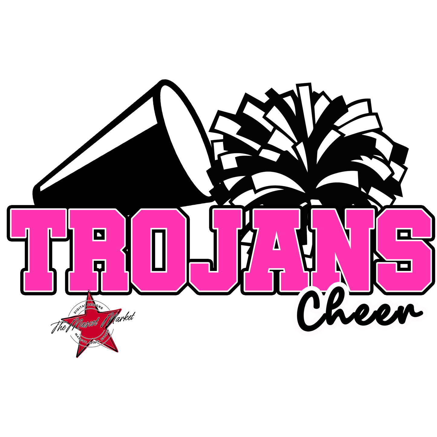 Trojans Varsity Cheer-Pink