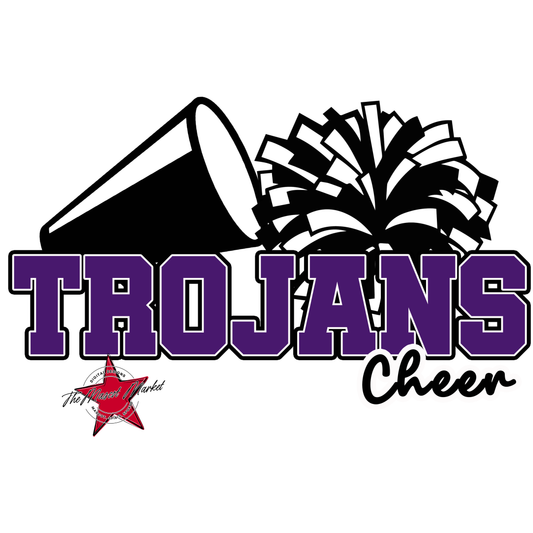 Trojans Varsity Cheer-Purple