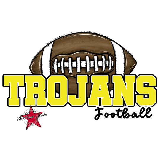 Trojans Varsity Football-Bright Yellow