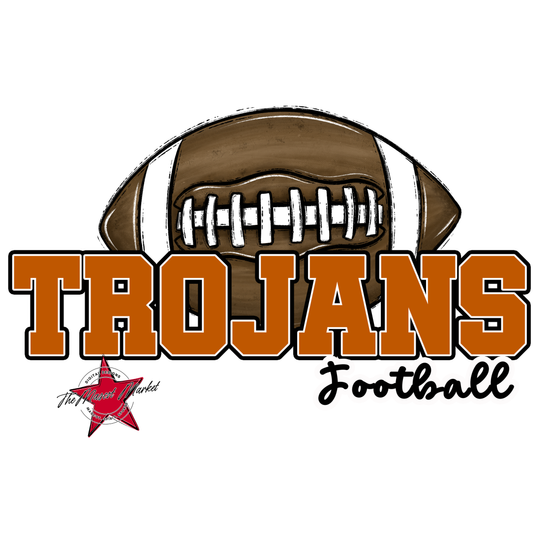 Trojans Varsity Football-Burnt Orange