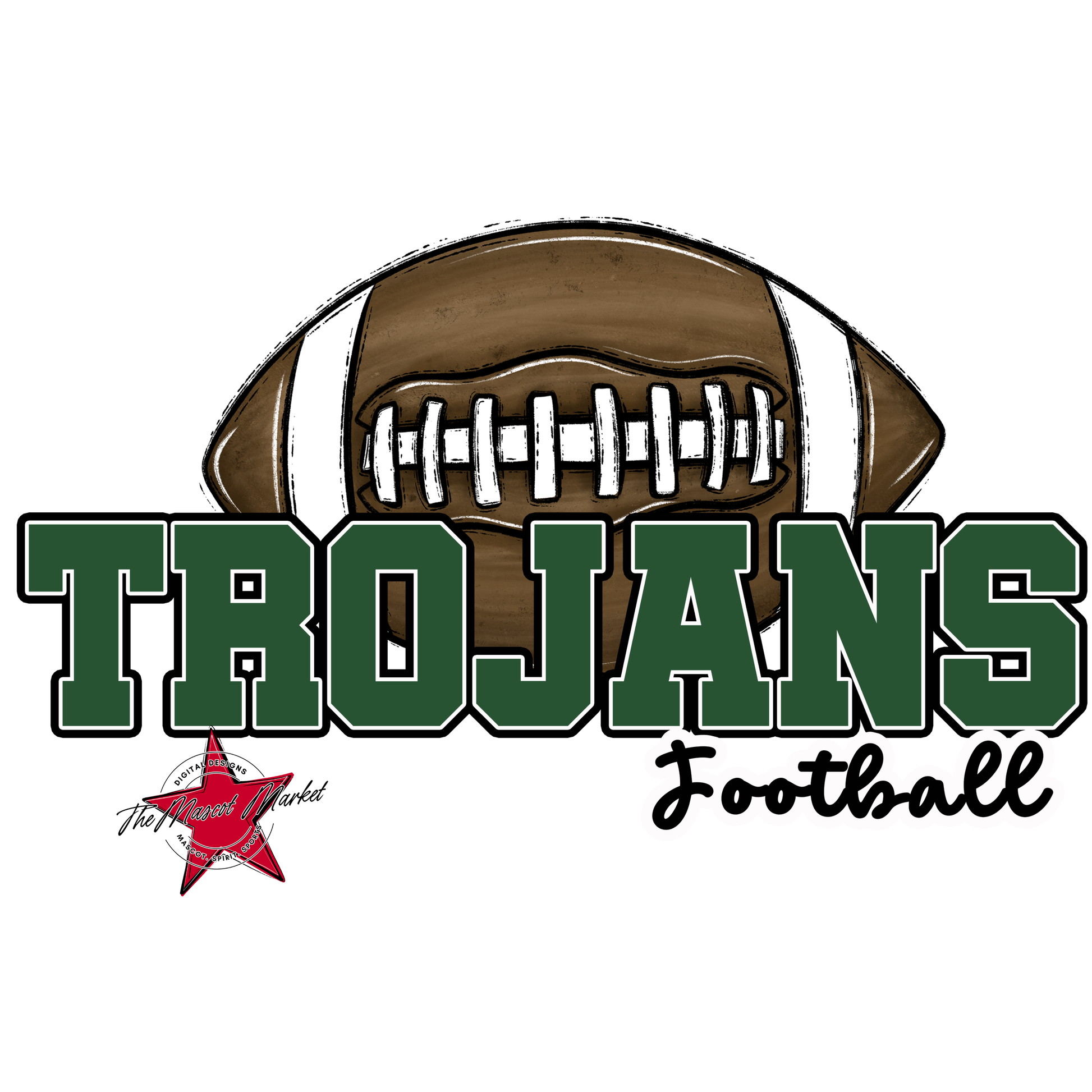 Trojans Varsity Football-Green