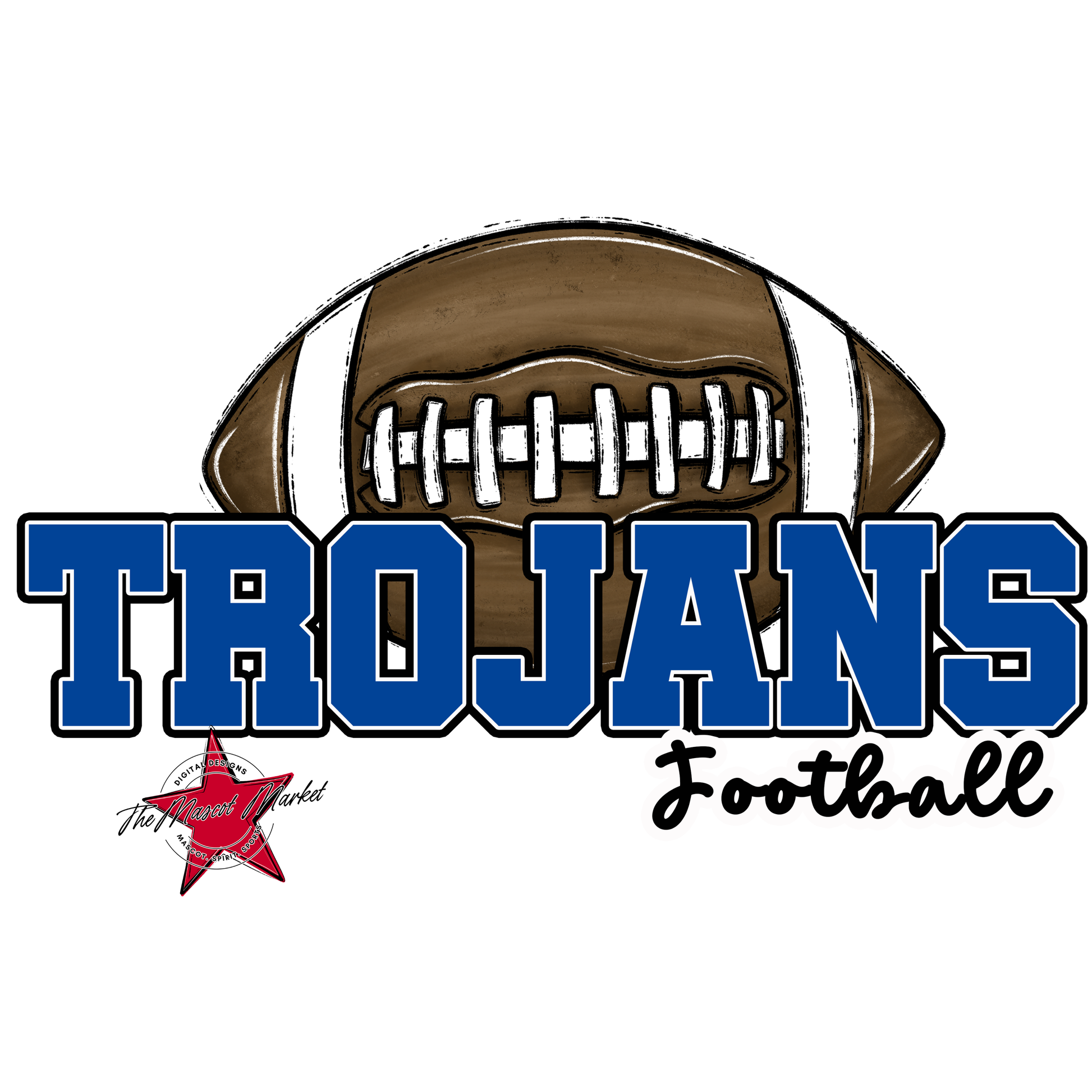 Trojans Varsity Football-Off Blue